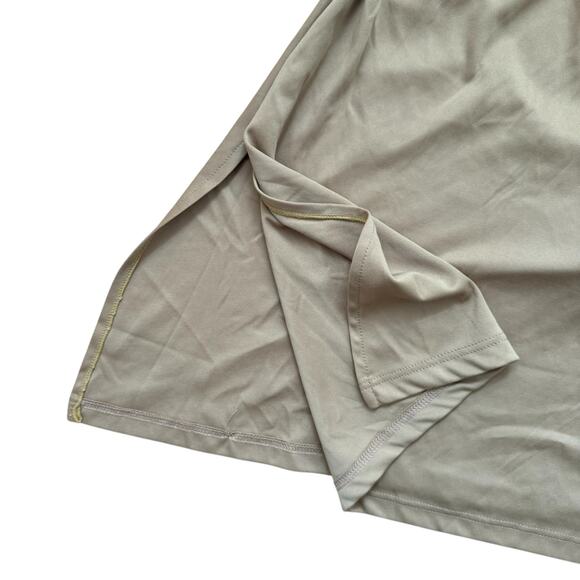 Thalia Sodi Y2K Silk Slinky Top Gold Women’s Size Large - Picture 3 of 5